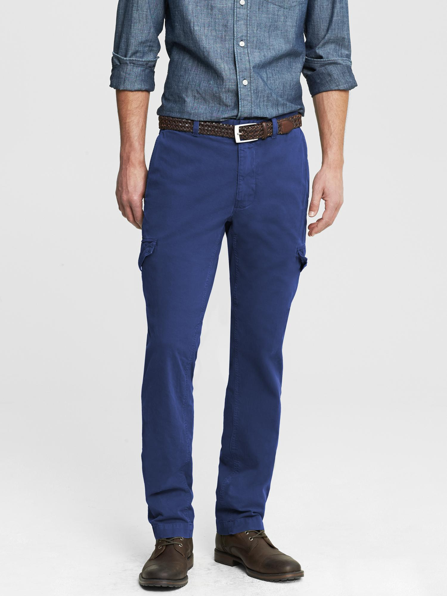 banana republic navy pants