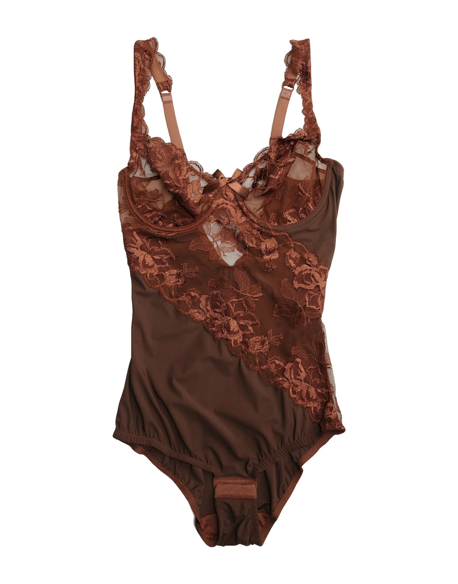 Christies Bodysuit in Brown (Cocoa) Lyst
