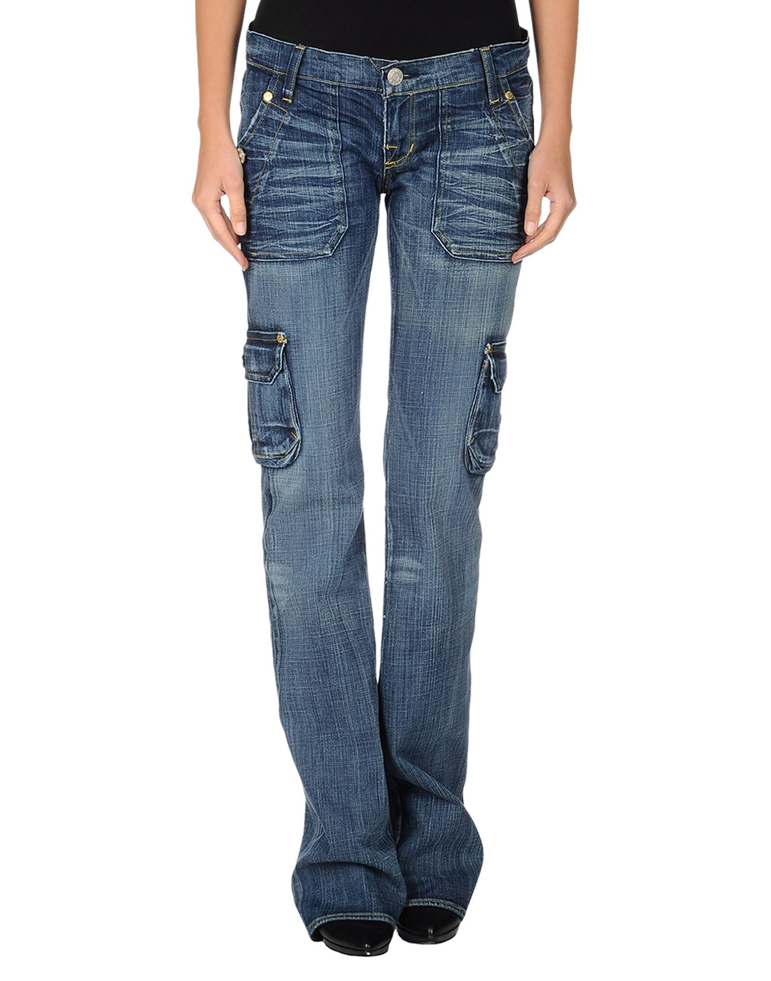 Rock & Republic Denim Pants in Blue | Lyst 