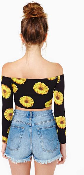 sunflower top for women