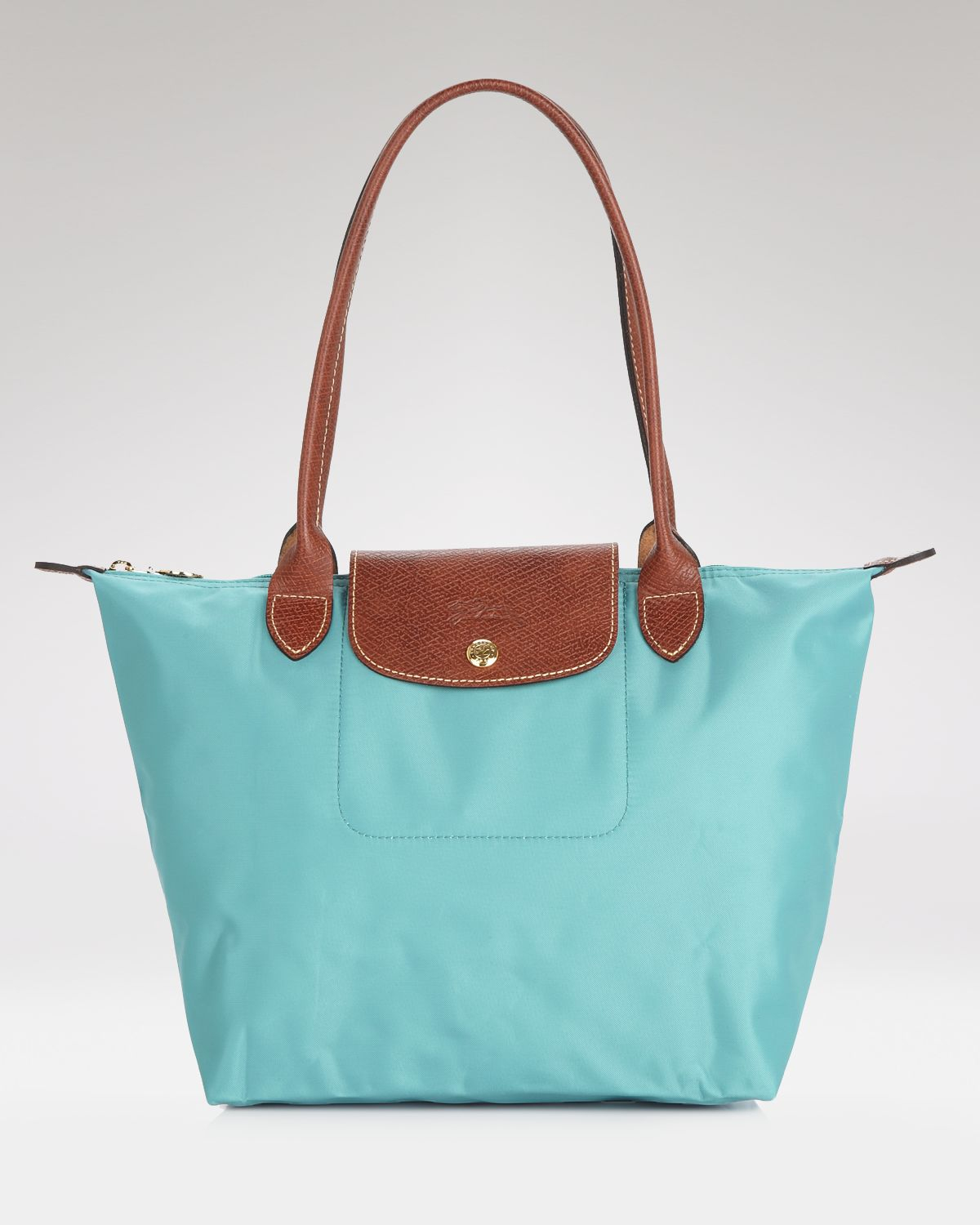 Longchamp Le Pliage Medium Shoulder Tote in Blue (Lagoon) | Lyst