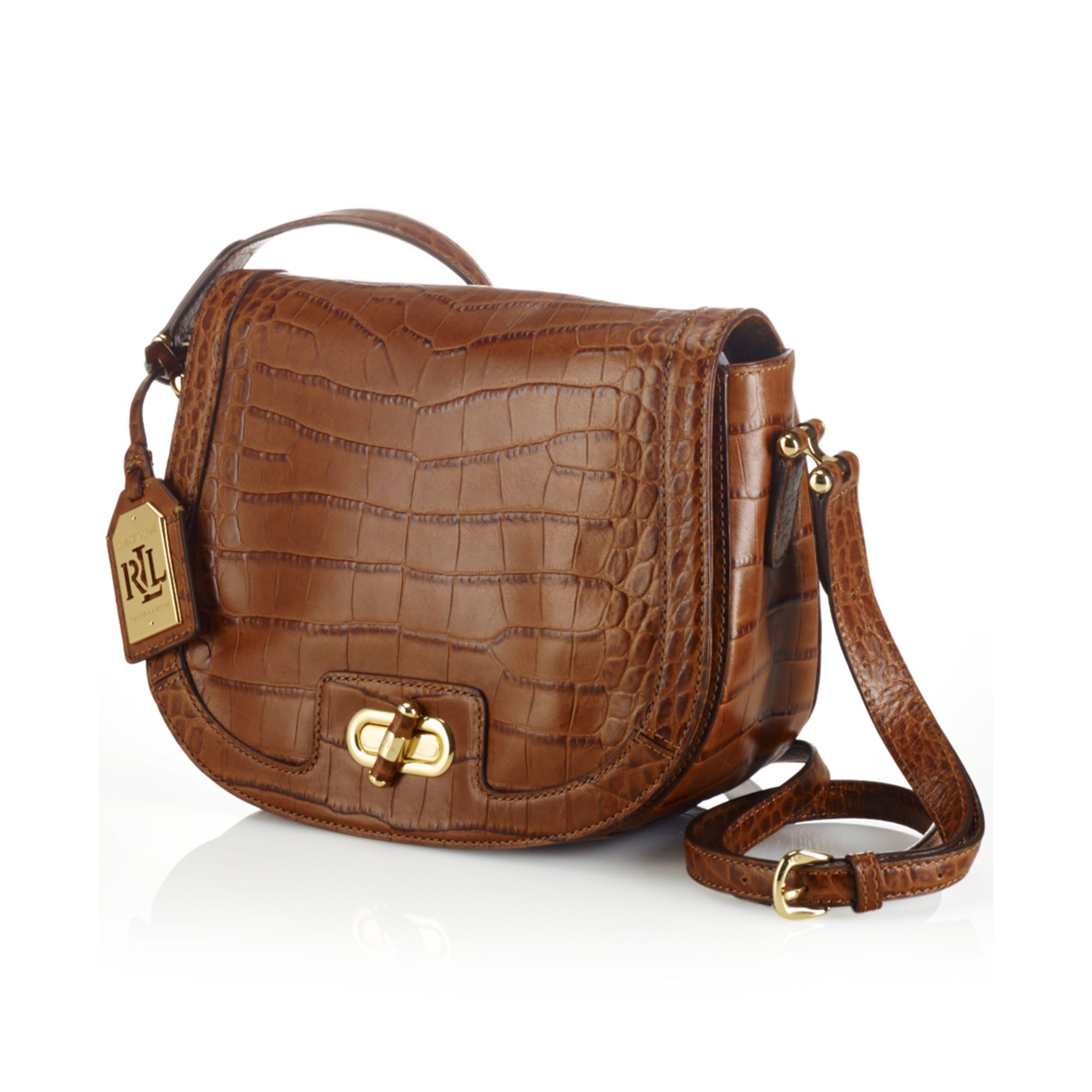 ralph lauren brown crossbody