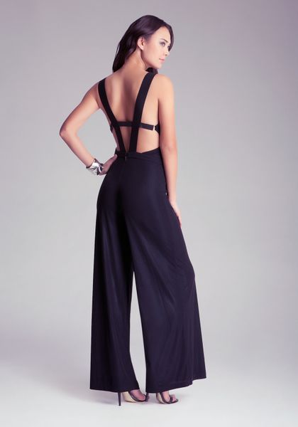 petite wide leg jumpsuit