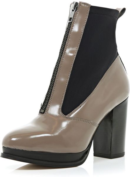 beige sock boots