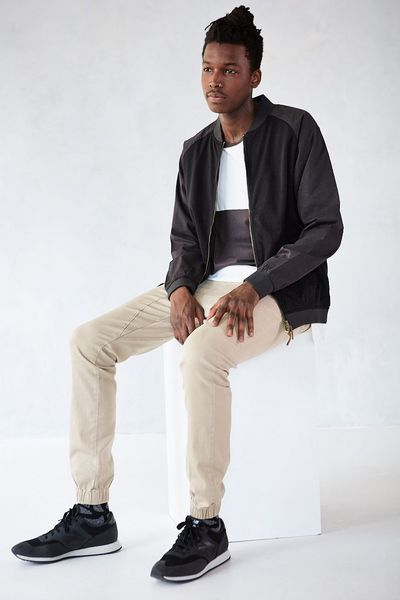 Zanerobe Sureshot Tan Chino Jogger Pant in Khaki for Men | Lyst