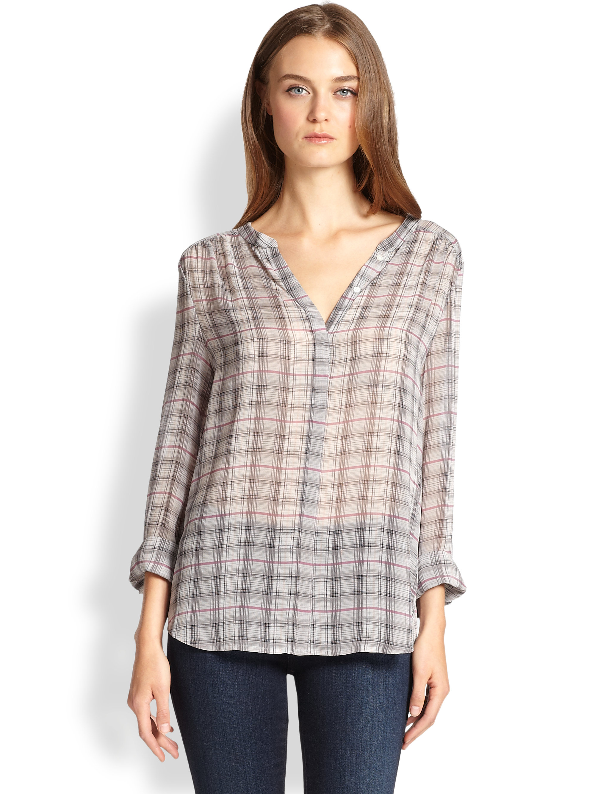 joie plaid shirt