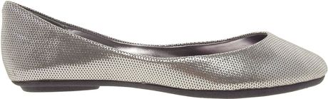 steve madden silver glitter flats