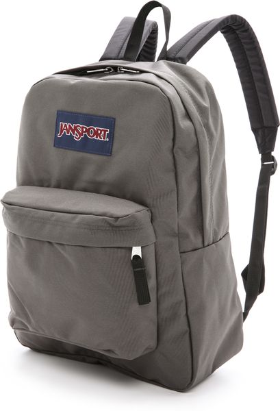 Jansport Superbreak Backpack in Gray for Men (Forge Grey) | Lyst
