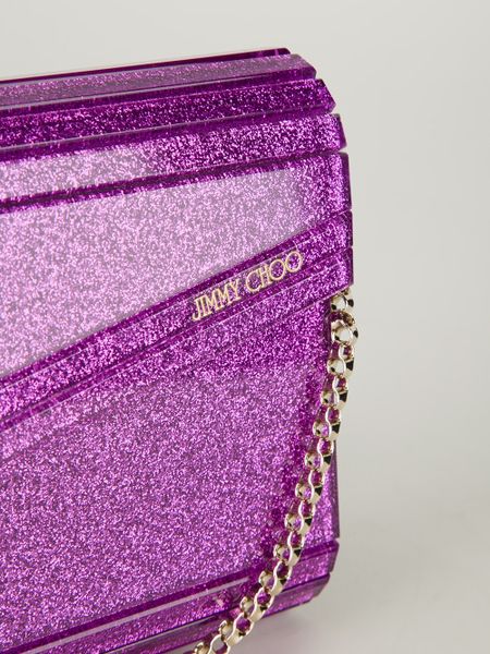 jimmy choo purple bag