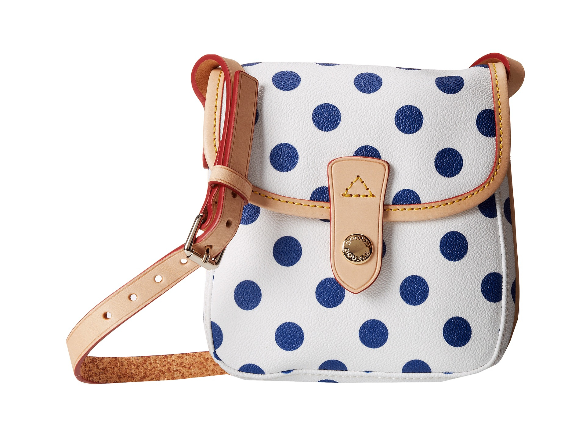 dooney bourke polka dot bag