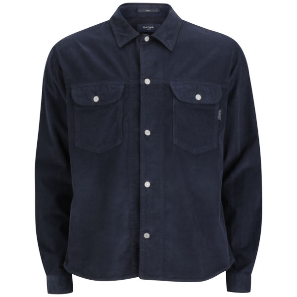 Paul Smith Mens Corduroy Shirt Jacket in Blue for Men (Navy) Lyst