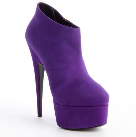 light purple booties