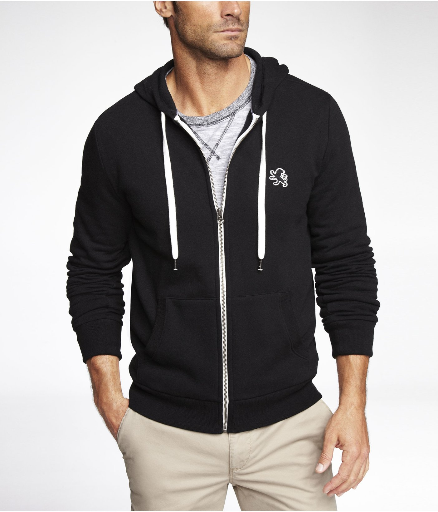 boss mix and match zip hoodie