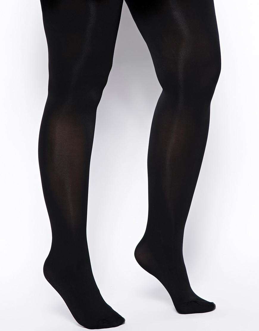 Black 80 Denier Opaque Tights 3 Pack, Women