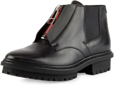 balenciaga zip boots