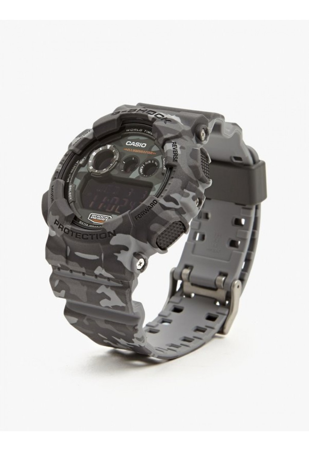 g shock camouflage gray