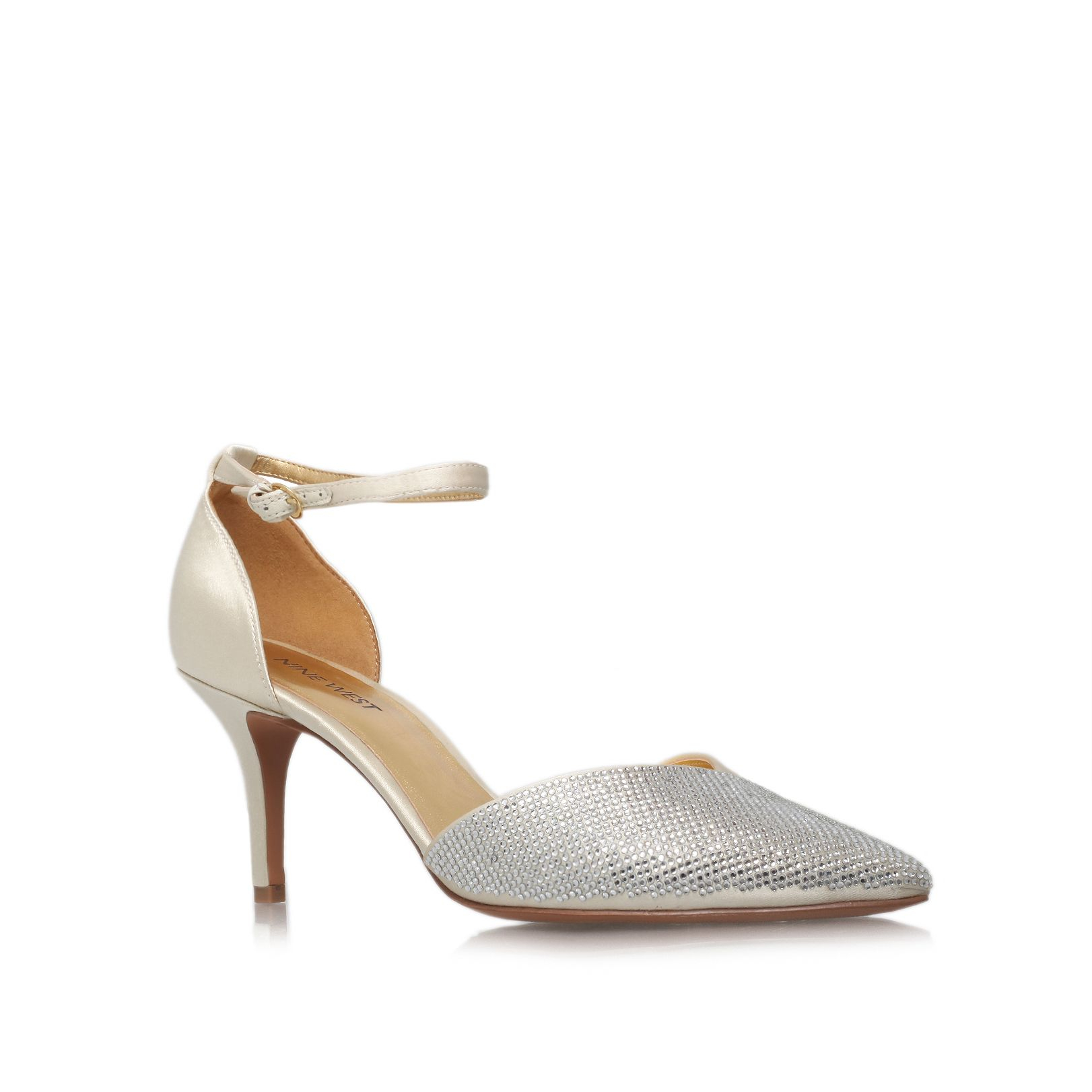 Nine West Knowledge2 Low Heeled Court Shoes in Gray (Light Brown ...