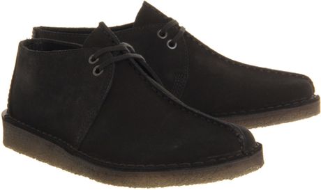 black clarks desert trek