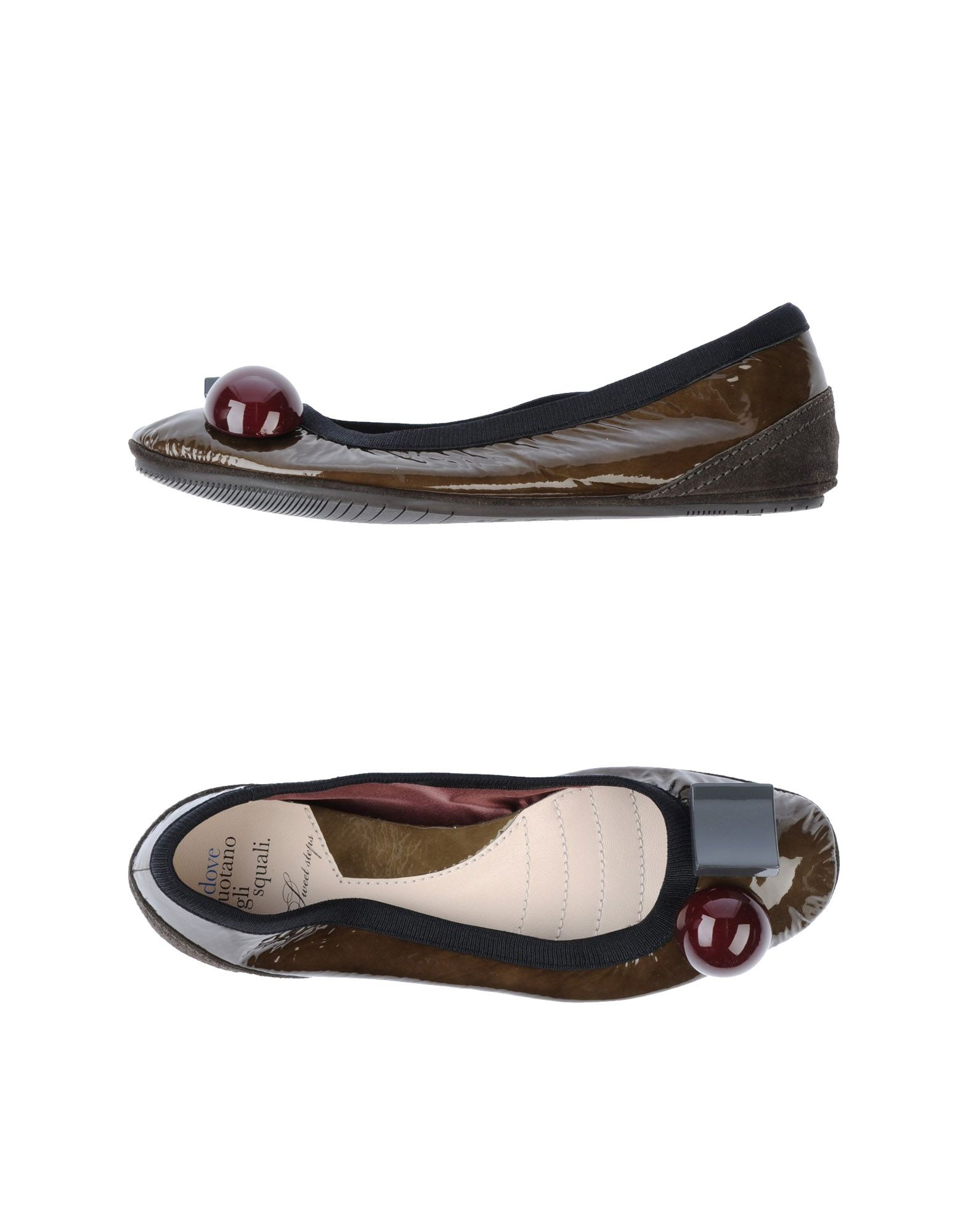 army green ballet flats