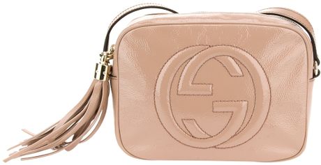 gucci disco bag nude