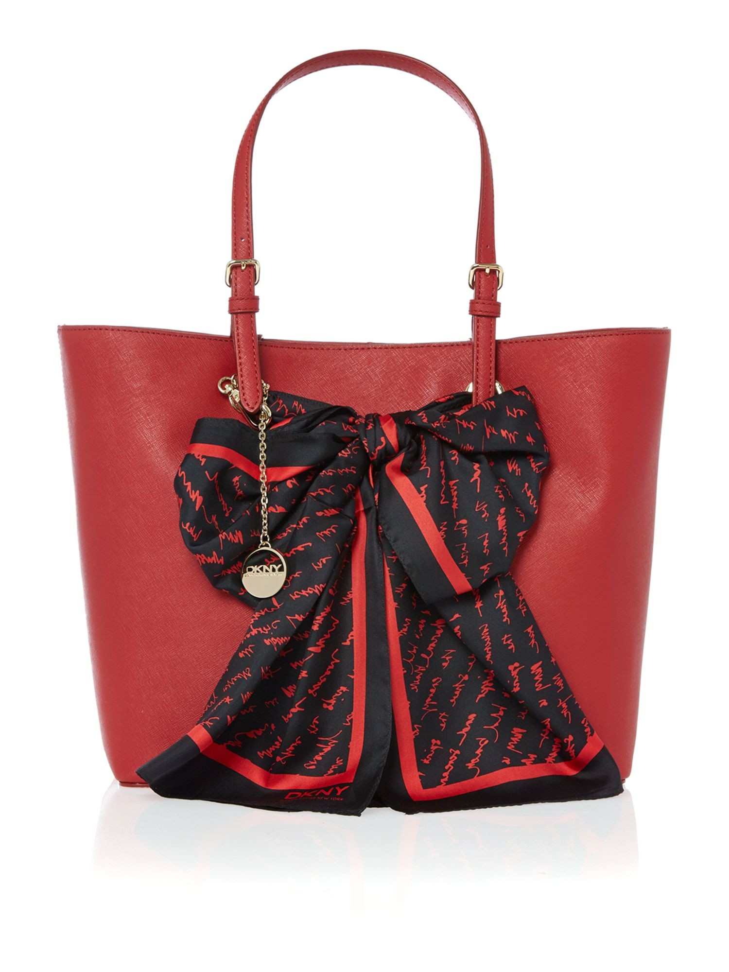Dkny Red Scarf Tote Bag in Red Lyst