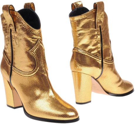 gold cowboy boots for women