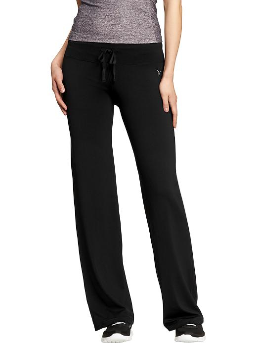 Old Navy Active By Wideleg Compression Pants in Black (Black Jack ...