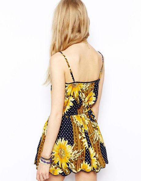 sunflower playsuit