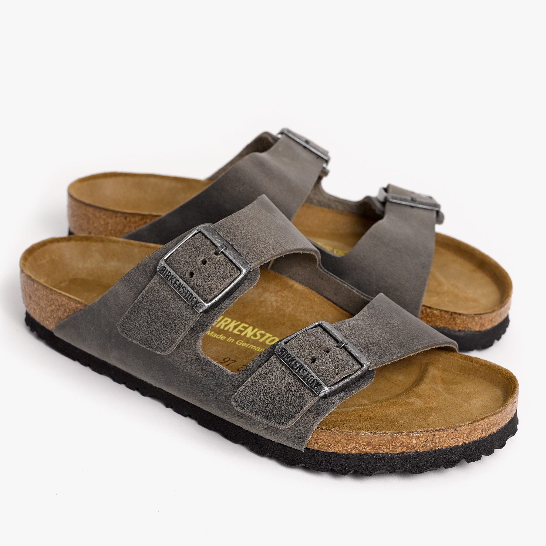James Perse Birkenstock Arizona Sandal Mens in Gray for