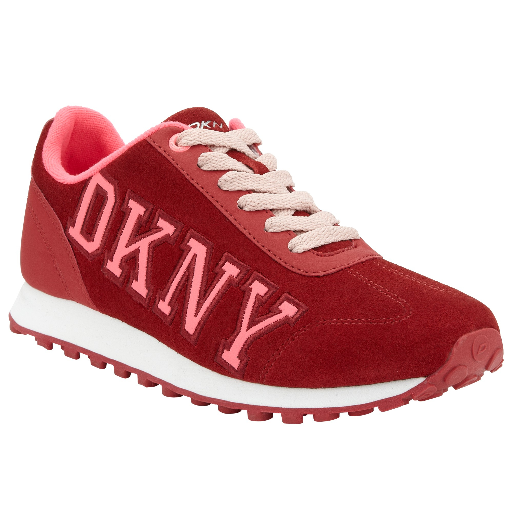 dkny red trainers