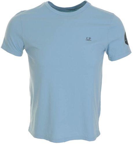 blue cp over shirt