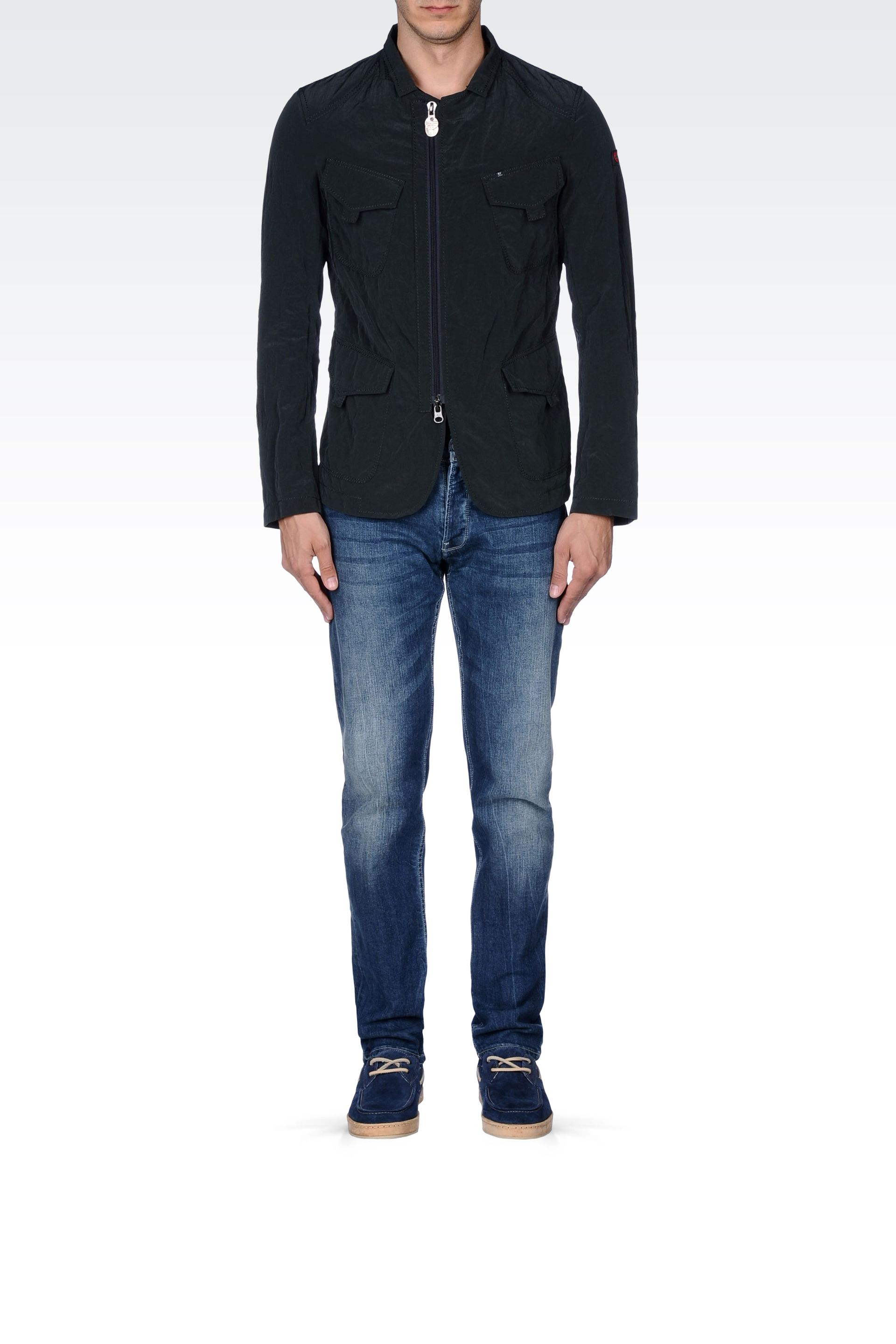 Armani Jeans Dinner Jacket in Black for Men (Lead) Lyst