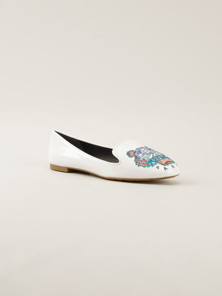 kenzo slip on tiger