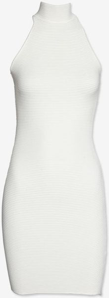 rib knit sleeveless dress