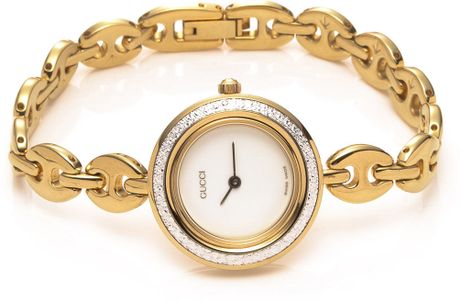 gucci bangle watch with interchangeable rings