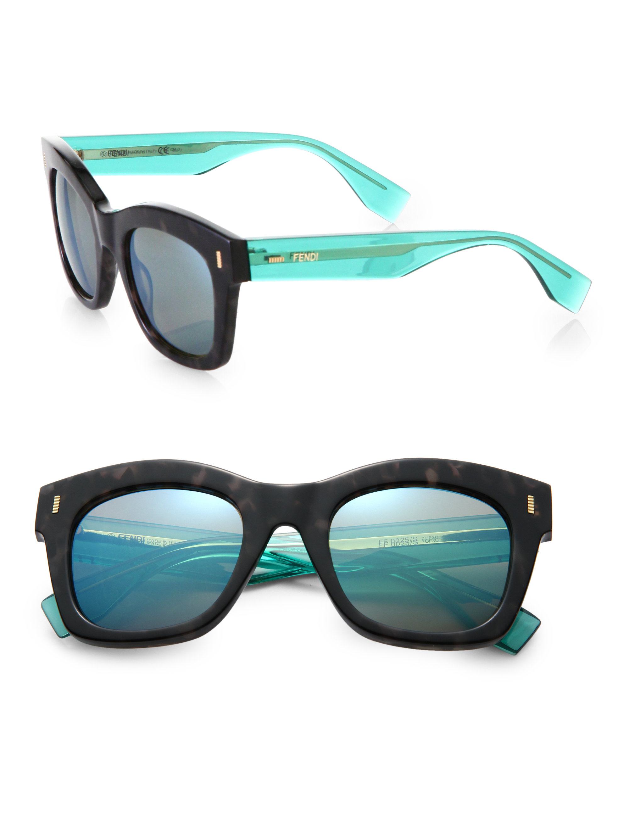 fendi square sunglasses