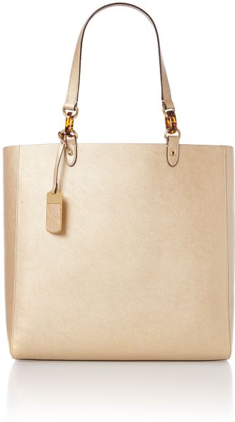 ralph lauren gold bag