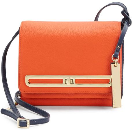 vince camuto orange purse