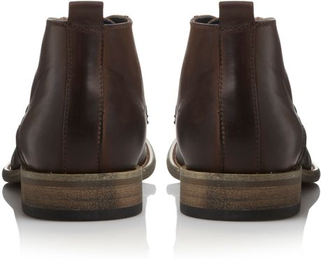 steve madden mens boots brown