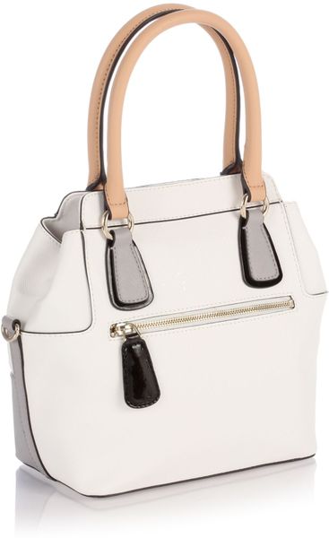 white guess bag