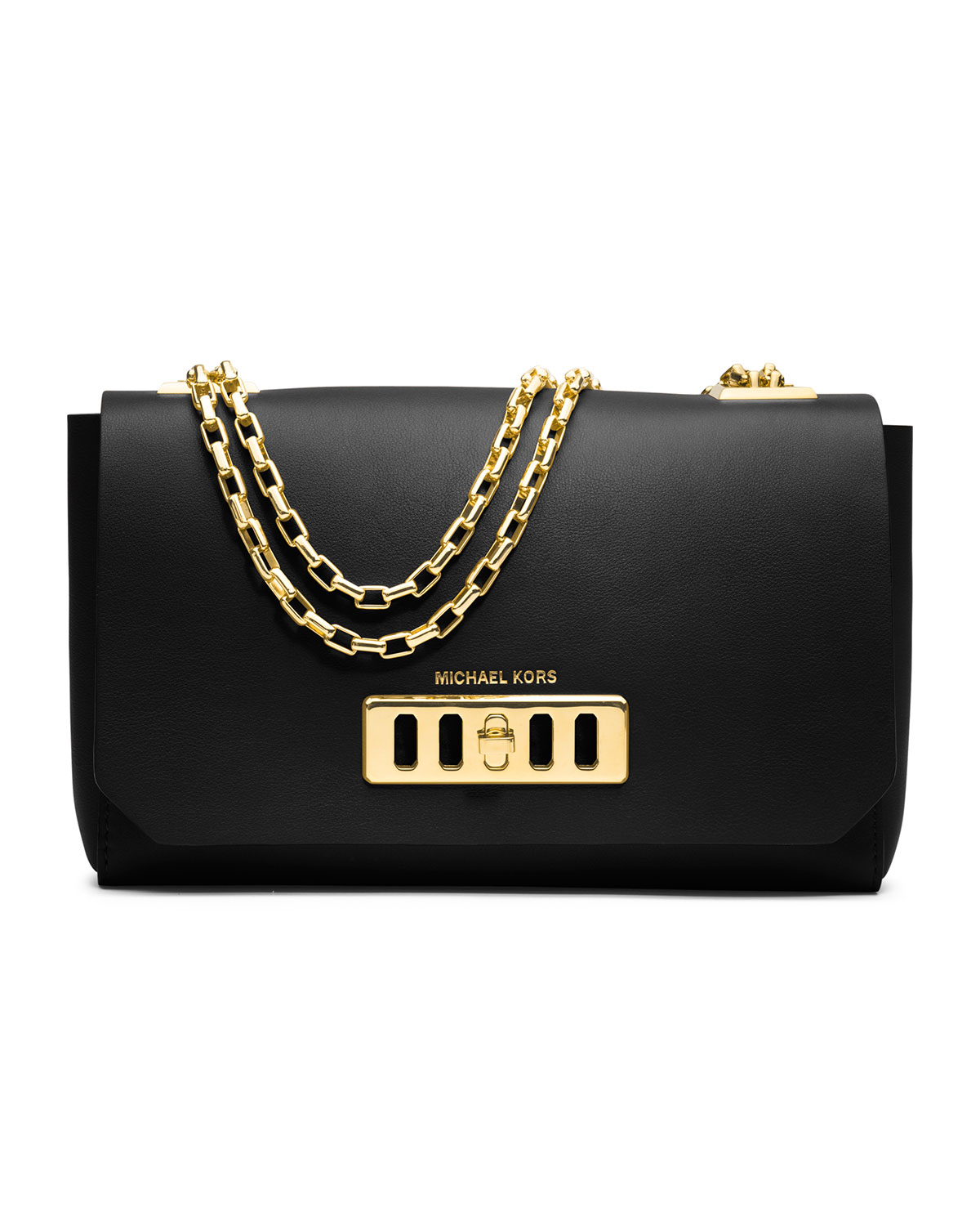 Michael Kors Shoulder Flap Bag michael kors shoulder flap bag in black lyst Michael Kors Shoulder Flap Bag michael kors shoulder flap bag in black lyst