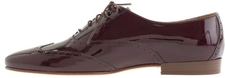 patent wingtip oxfords