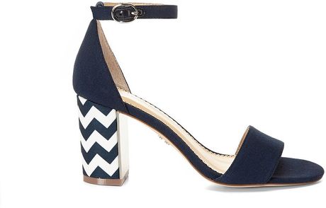 navy blue mid heel