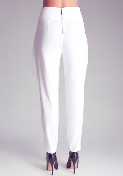 white flowy pants