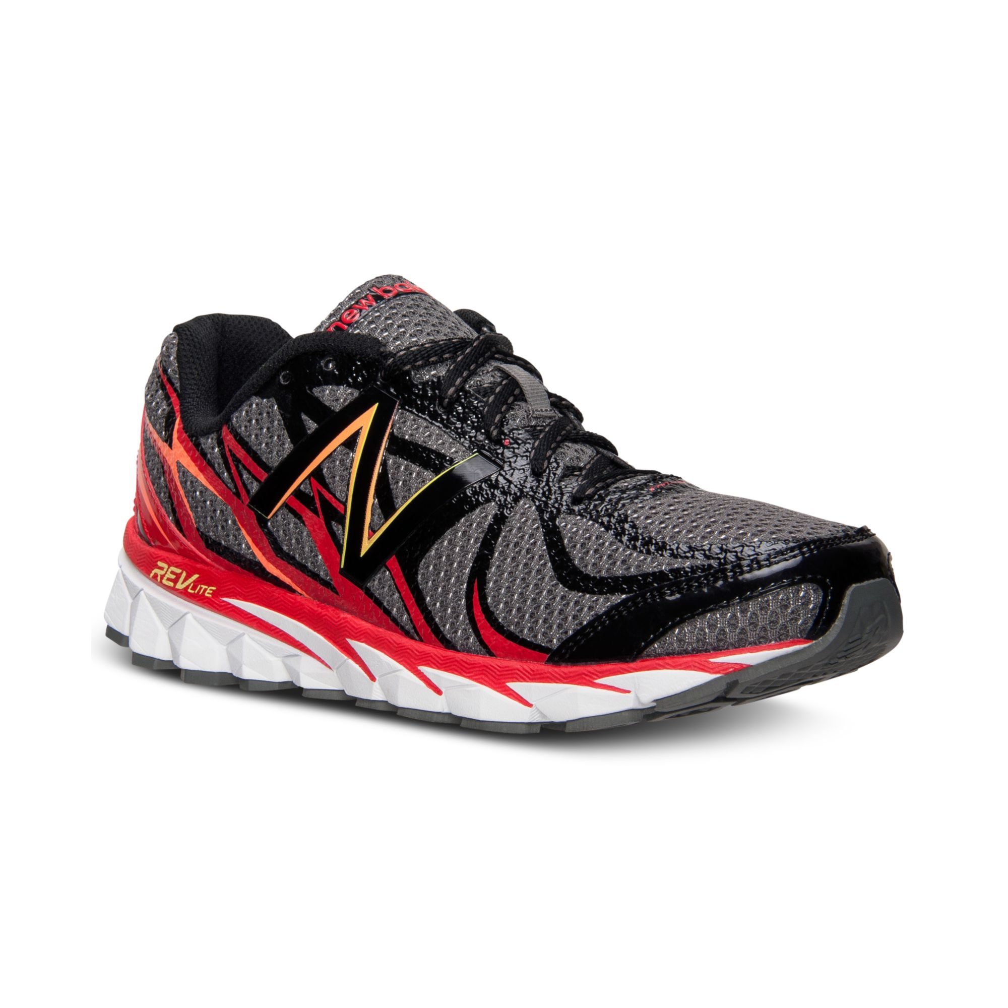 New Balance Men'S 3190 V1 Running Sneakers From Finish Line in Red for Men (GREY/RED) | Lyst