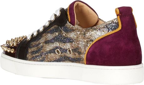 christian louboutin sneakers with spikes