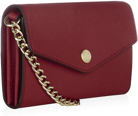 Michael Michael Kors Phone Crossbody Bag in Red