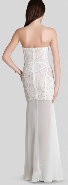 sir vivienne strapless gown