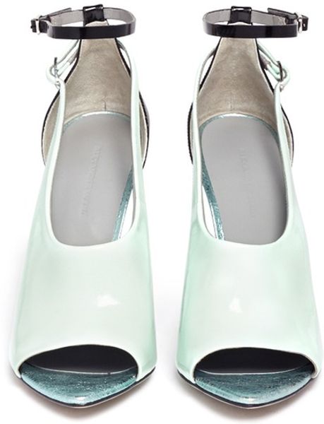 alexander wang white pumps