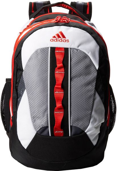 Adidas Ridgemont Backpack in Red for Men (White/Hi Res Red) | Lyst